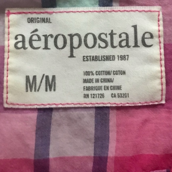 Aeropostale Lightweight Cotton Shirt - Picture 5 of 9